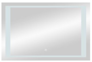 Зеркало с подсветкой Continent Quattro ЗЛП2308 с сенсорным выключателем 100см